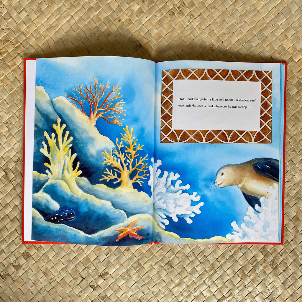 Hoku the Seal's Three Wishes - Hawaiian Children's Books
