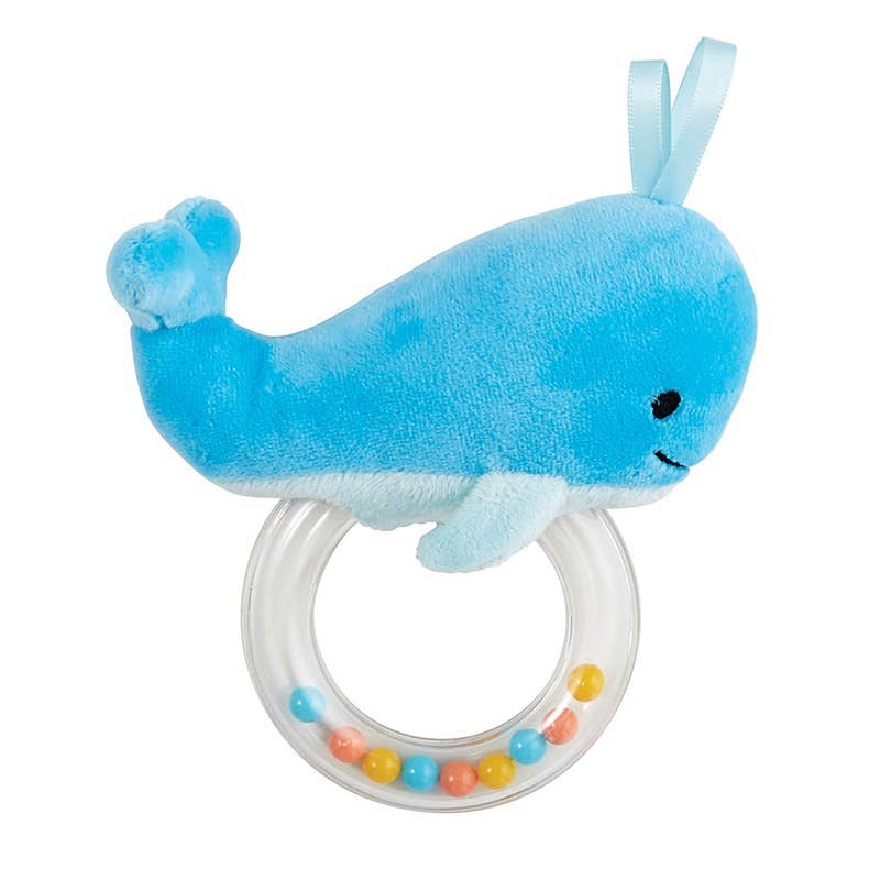 Whale Rattle Teether