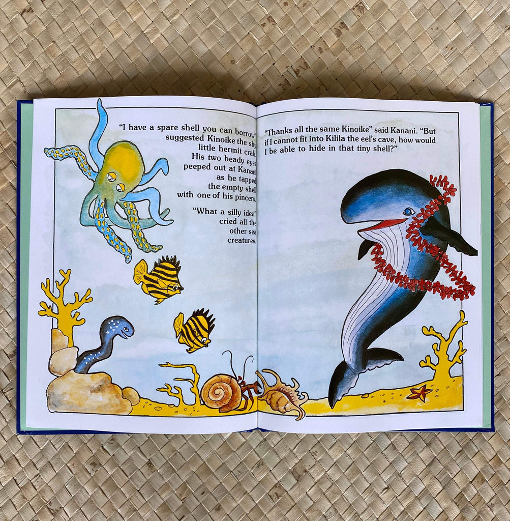 The Whale Who Wanted to be Small - Hawaiian Children's Books