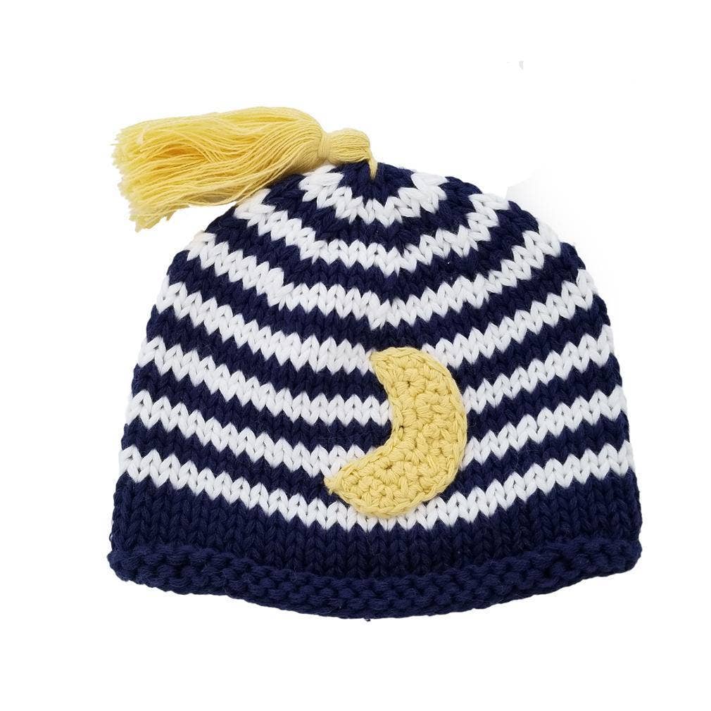 Newborn Moon Beanie Hat